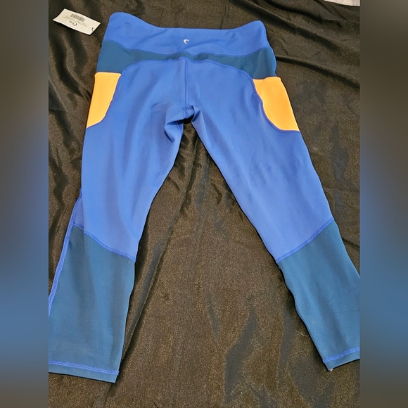 Neon Orange Curve Pocket Light N Tight Hi-Rise 7/8 24" Leggings, Size 16-18 - Picture 1 of 4